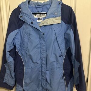 SOLD - Columbia Two-Tone Blue Outdoor Jacket